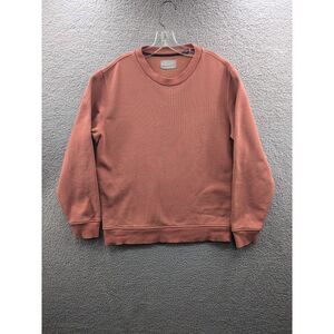 Everlane Women's Crewneck Sweatshirt size Large Heavy Cotton Long Sleeve